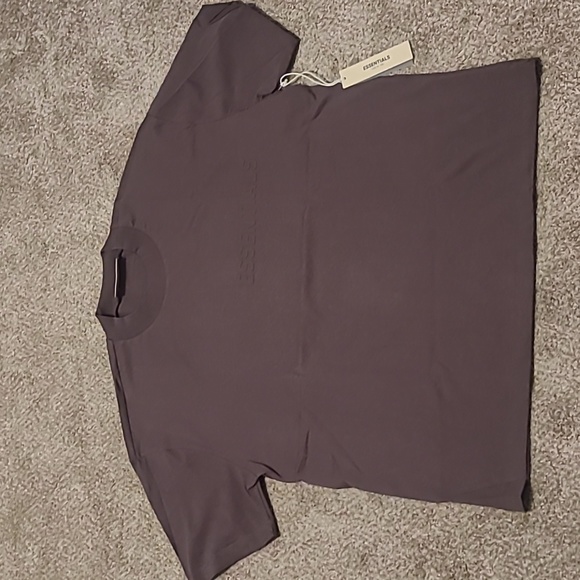 Essentials - Fear of God - T-Shirt Brown Size XL NWT - Picture 2 of 5
